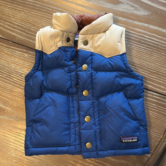 Patagonia Other - Patagonia Kids Blue Puffer Vest